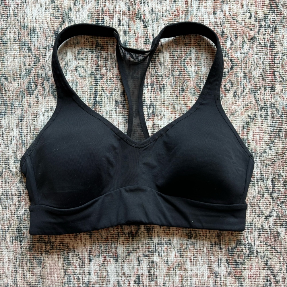Lululemon black high intensity sports bra
